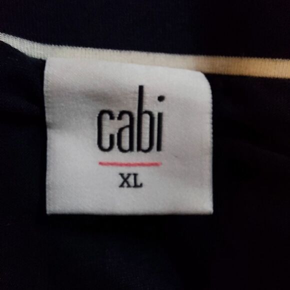 CABI Skirt NWOT Navy blue/ white - Picture 3 of 5